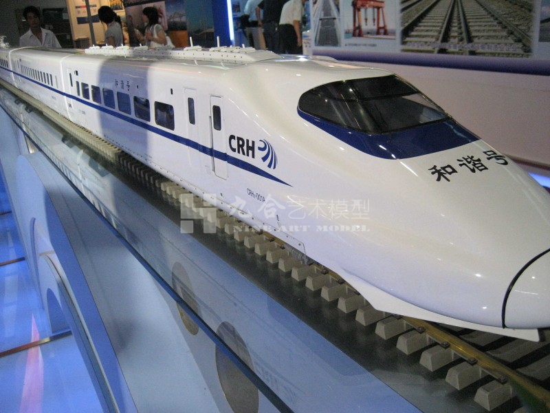 大比例動車組、飛機沙盤模型