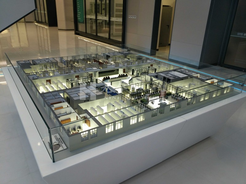 電科院仿真中心教學沙盤模型