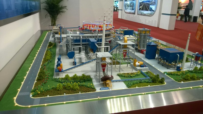 蓄熱式轉底爐模型