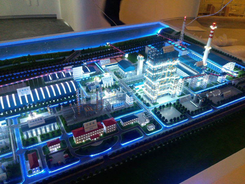 越南化肥廠區沙盤模型