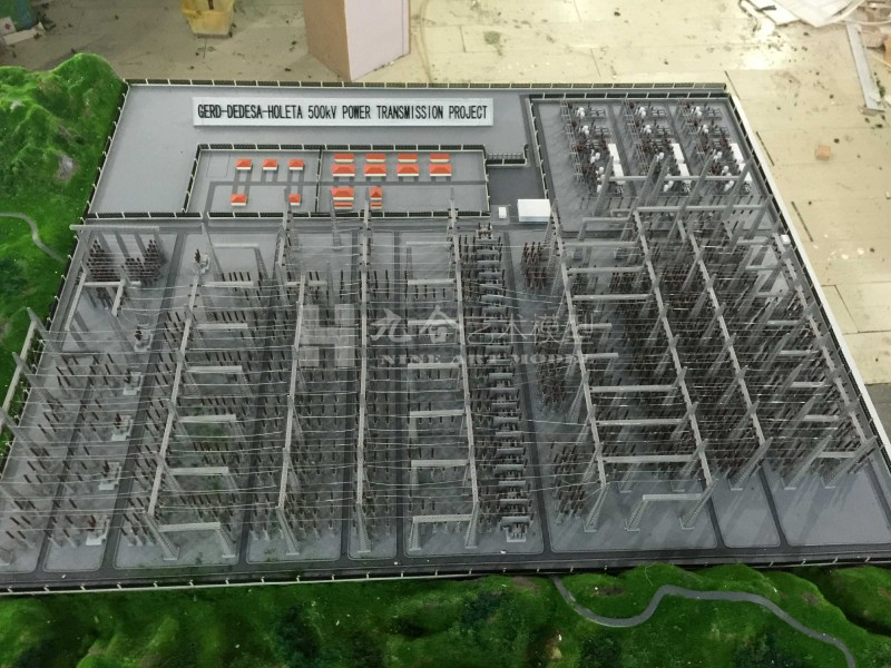 埃塞俄比亞電力沙盤模型