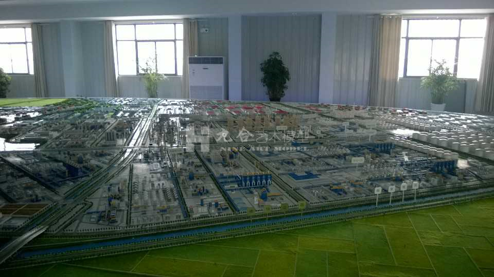 徐圩大型石化園區規劃沙盤模型