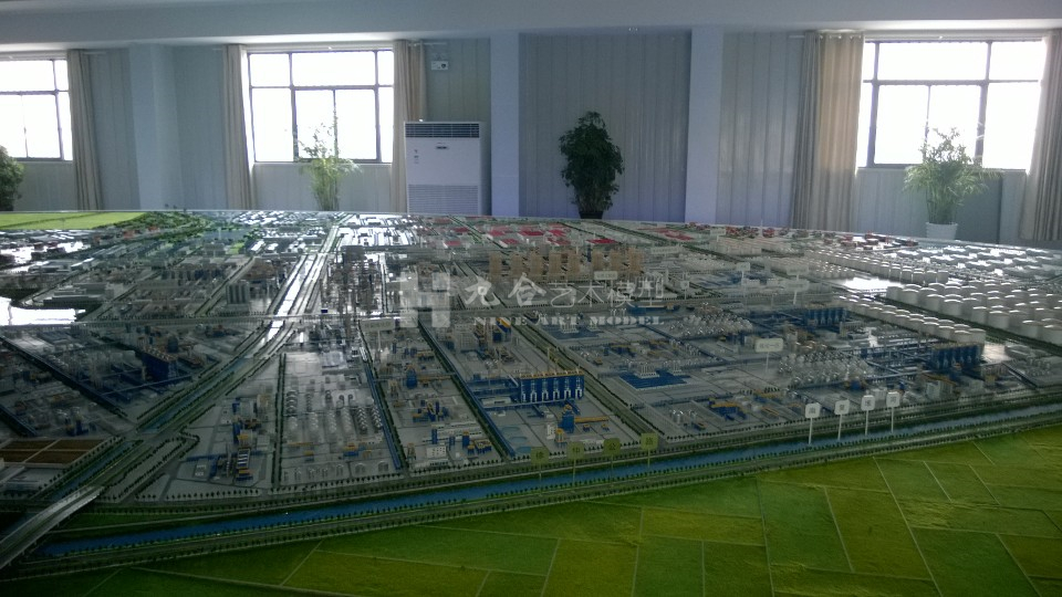 徐圩石化產業基地沙盤模型